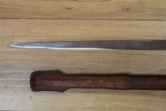 A George V dress sword